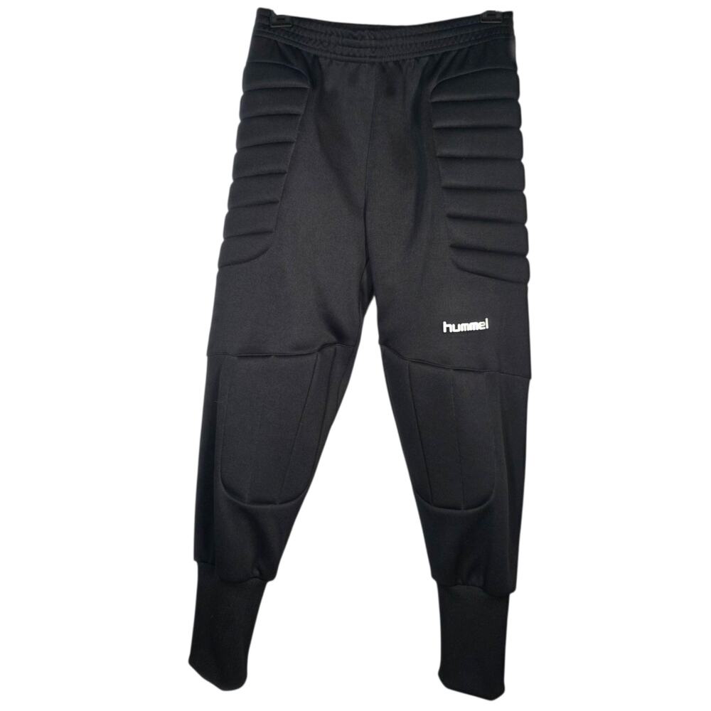 Hummel Goalkeeper GK Pants Youth Medium 12 Black NWT Soccer